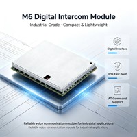 Module d'intercom numérique DMR FM UHF haute performance M6 400 470 MHz 4W, émetteur-récepteur radio bimode pour systèmes de talkie-walkie