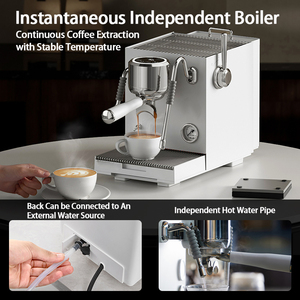 Cafetera Espresso Semiautomática de Alta Calidad en Oferta, Cafetera Espresso Italiana con Bomba para Uso Doméstico y Comercial - Product Image 6
