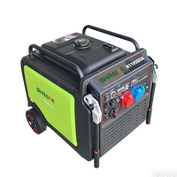 4-Takt Benzin-Inverter-Stromerzeuger mit Automatischem Start & Fernstart Leicht zu Transportieren für den Heimgebrauch