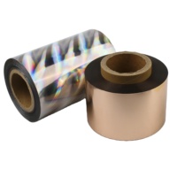 Rouleau d'aluminium d'estampage à froid Offre Spéciale colle UV feuille froide appropriée pour sérigraphie feuille holographique rouge or pour papier
