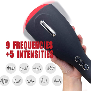 Copa de Masturbación Masculina Impermeable de ABS y Silicona con Vibración Automática y Calefacción, Vibrador Sexual para Adultos - Product Image 6