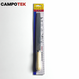 Lime plate ultra-résistante <span class=keywords><strong>de</strong></span> 8 pouces pour l'entretien <span class=keywords><strong>de</strong></span> précision des tronçonneuses, réglage <span class=keywords><strong>de</strong></span> la profondeur avec poignée en bois robuste - Product Image 1