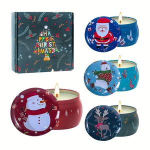 Coffret cadeau de bougies aromatiques - Parfait pour les cadeaux de fête de Noël et la fragrance d'intérieur - Product Image 3