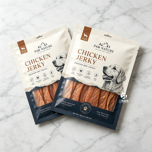 Sachets Alimentaires Aluminisés pour Animaux de Compagnie 100g 250g 500g avec Logo Personnalisé Imprimé Scellés sur Trois Côtés à Déchirure Facile pour Aliments Lyophilisés pour Animaux d'Arabie Saoudite - Product Image 6