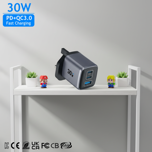 อุปกรณ์ชาร์จไฟบนผนังชนิด C 30W PD3.0 GAN พร้อมระบบชาร์จเร็วสำหรับ17 PRO MAX และแล็ปท็อป - Product Image 1
