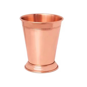 Copa de Julep de latón de calidad superior, copa de Metal de lujo hecha a mano con acabado plateado para whiskys de cóctel de menta, calidad de súper exportación - Product Image 4