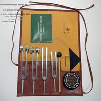 Custom Logo Tuning Fork Four Piece Set 128hz1361hz 256hz 384hz Resonant Tuning Fork Musical Instrument for Yoga Meditation