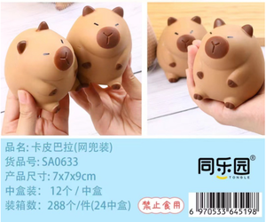 Juguete Antiestrés de Capibara de TPR para Niños y Adultos de 5 a 7 Años, Venta al Por Mayor - Product Image 5