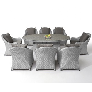 Meubles En Osier rotin Extérieur de Restaurant <span class=keywords><strong>Salle</strong></span> À <span class=keywords><strong>Manger</strong></span> Chaises de Jardin <span class=keywords><strong>Ensemble</strong></span> - Product Image 5