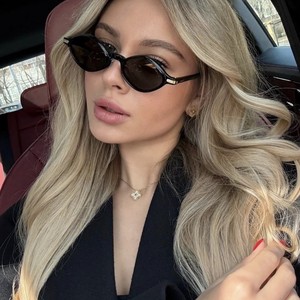 Lbashades 2539 bán buôn Kính mát cổ điển thời trang phong cách thiết kế hình bầu dục Shades UV400 phong cách mới người đàn ông phụ nữ che nắng - Product Image 1