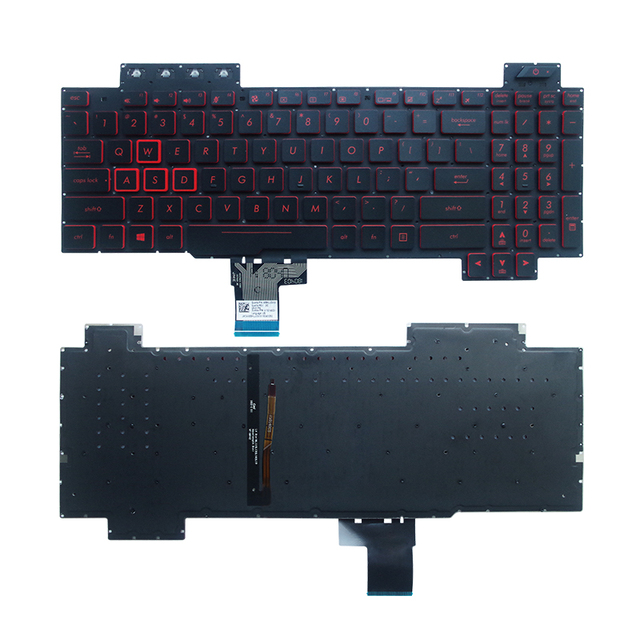 NEW US Keyboard for ASUS ROG FX80/GE FX95/D FX504 FX505/G FX705 FX86F/S GL504 GL703/S/V/M/VM/GM FZ80 ZX80G English Laptop Keyboa