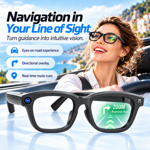 Gafas de Navegación Inteligente con Realidad Aumentada, Superposición Direccional, Guía de Rutas en Tiempo Real, Asistencia de Conducción - Product Image 4