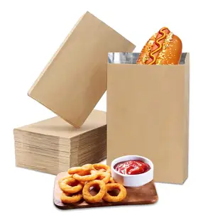 Жиронепроницаемая цветная сэндвич-бургер для барбекю, обертка для горячей пищи, жиронепроницаемая Ламинированная Фольга, бумажный пакет с алюминием