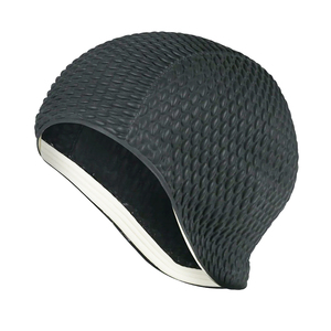 Bonnet de bain bulle avec sangle de menton réglable, style rétro pour <span class=keywords><strong>piscine</strong></span> et plage, en <span class=keywords><strong>caoutchouc</strong></span> durable, écologique - Product Image 5