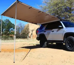 Nhà máy OEM 4WD SUV 4x4 offroad mái hiên xe bên có thể thu vào mái hiên mái Lều hàng đầu xe mái hiên cho xe tải cắm trại