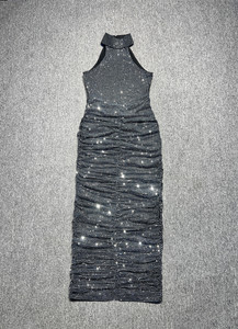 <span class=keywords><strong>Abito</strong></span> Lungo da Sera Elegante con Schiena Scoperta e Dettagli in Diamanti, Moda Boutique 2026 <span class=keywords><strong>per</strong></span> Feste <span class=keywords><strong>di</strong></span> Fidanzamento - Product Image 4