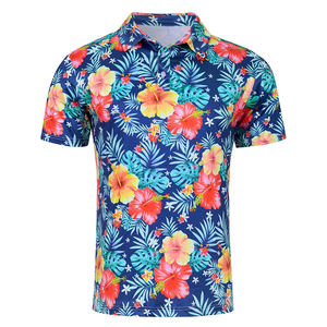 OEM sublimar logotipo personalizado Vintage impreso deporte secado rápido hombres Jersey camiseta Golf Wear - Product Image 3