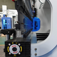 Máquina de Doblado Totalmente Automática de 250 Toneladas, Prensa Plegadora Hidráulica para Chapa Metálica de 2500 mm