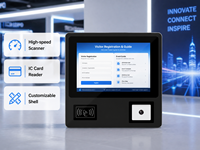 Mini PC tout-en-un industriel robuste sans ventilateur à haute précision, écran tactile USB, nouvelle tablette