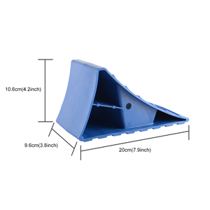 Stabilisateur de <span class=keywords><strong>caravane</strong></span> pour VR Jack Pad Wheel Chock 2 Packs Triangle Stabilisateur de <span class=keywords><strong>roue</strong></span> de remorque pour une utilisation avec des pneus jusqu'à 26 "de diamètre - Product Image 4