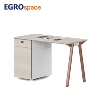 Mobilier de bureau ouvert EGROspace Project Cases : Table professionnelle simple pour poste de travail de coworking