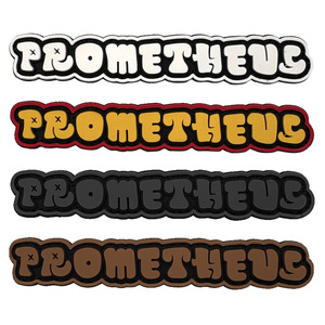 <strong>Prometheus</strong> Greek Myth Titan Fire PVC Velcro Patch Hook Loop Badge for Backpack Jacket Vest Hat Bag Travel Gear DIY Decoration - Product Image 1