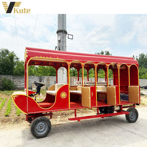 Bus touristique majestueux pour les excursions urbaines et en ville, trolley électrique touristique 12 places - Product Image 3