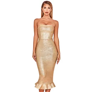 Sexy Fuori Dalla Spalla Backless Del Partito di Sera Maxi Fasciatura Elegante Lungo Vestiti Dalla Fasciatura di Bodycon Vestiti Dalle Donne Sexy Abiti da Sera