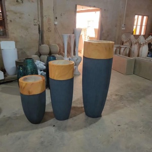 Decorativi in fibra <span class=keywords><strong>di</strong></span> vetro fioriera <span class=keywords><strong>di</strong></span> <span class=keywords><strong>cemento</strong></span> stampi <span class=keywords><strong>per</strong></span> vaso da <span class=keywords><strong>giardino</strong></span> - Product Image 2