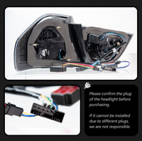 Feux arrière LKS pour BMW Série 3 E90 2009 2010 2011 2012 – Amélioration des feux arrière, clignotants LED, feux de position et indicateurs