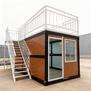 Fast Build 20ft 40ft Prefab Folding <strong>Container</strong> House Modulard Steel Office For Home Bedroom Or Camping For Small Tiny Space - Product Image 5