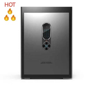 OUBAO safe Home Office Hotel bank Hot mini gun money portable smart fireproof Sale Electronic fingerprint lock security safe box
