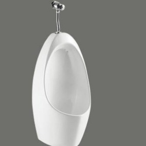 Urinoir mural en céramique CR 480x325x800mm avec capteur automatique pour hommes - Product Image 2