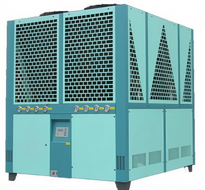 Heavy Duty High Quality Refrigeration Compressor PLC Controlled Motor Air Cooling Chiller System Shell Tube Heat Exchanger for - Product Image 2