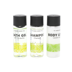 Ensemble de shampooing et d'après-shampooing de voyage personnalisé avec logo, <span class=keywords><strong>gel</strong></span> <span class=keywords><strong>douche</strong></span> miniature pour hôtel - Product Image 6