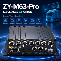 Sistema de Monitoreo en Tiempo Real para Autos, Autobuses y Camiones 1080P, DVR Móvil de Seguridad, Sistema DVR Vehicular de 8 Canales, 4G/WiFi/GPS CMSV6 MDVR
