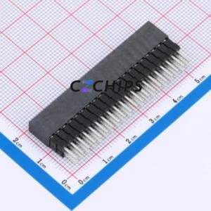 ESQ-120-23-T-D Pin Socket Through hole Component (THT),P=2.54mm Connector 2.54mm 2.54mm Square Hole Double Row - Product Image 2