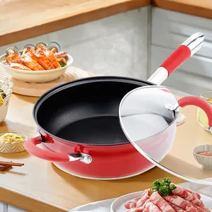 Factory Price Kitchenware Set Cookware Stainless Steel Cooking Non Stick Pots Cookware Sets Cooking