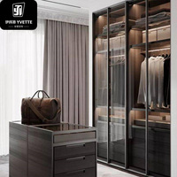 Porte de placard en bois avec moulures YVT, style moderne, haute qualité, structure démontable, pour salon et chambre