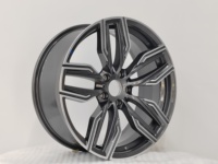 Jantes en alliage d'aluminium forgées neuves Smooth Union 20*8.5 pouces 5*120, finition noire usinée, multi-rayons, pour SUV et voitures M4/Transformers