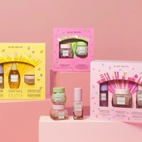 Boîte d'emballage cosmétique rigide personnalisée en carton blanc pour sérum de soin de la peau et coffret cadeau de parfum de beauté, impression de luxe