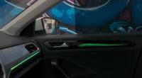 Lampu Ambient Dinamis OEM TROC untuk Volkswagen T-Roc Eropa, Lampu LED Interior Mobil, Kit Upgrade Trim Panel Pintu