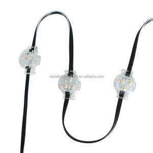 Al Aire Libre IP67 UL RGBW <span class=keywords><strong>LED</strong></span> Pixel Light Smart Wifi controlado Navidad luz permanente vacaciones <span class=keywords><strong>LED</strong></span> cadena para paisaje PC cuerpo - Product Image 4