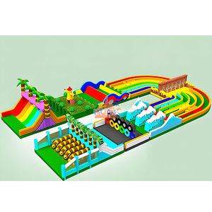 Parcours d'obstacles gonflable de qualité commerciale <span class=keywords><strong>Jeux</strong></span> de sport gonflables 5k et maison de rebond - Product Image 5