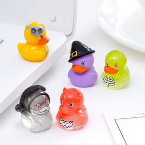 Figura de Patito Amarillo Transformable de Halloween, Accesorio de Decoración DIY para Coche y Escritorio - Product Image 2