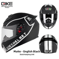 Casque de moto intégral Qike unisexe toutes saisons en ABS, certifié ECE 3C, design personnalisé et chaud, pour la conduite de vélos électriques, garantie 1 an