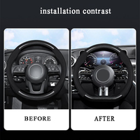 Protection de volant de voiture en cuir pour DFSK Landian E5 2023 2024 2025 2026 Kit d'accessoires intérieurs