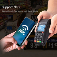 Anysecu W555 4G PoC Intercom IP68 Smartphone robuste étanche Android12 3GB+32GB 4400mAh GPS NFC SOS PTT Talkie-walkie Terminal
