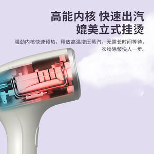 Plancha de vapor portátil para ropa, capacidad de 2.3L, funcionamiento eléctrico y mecánico para planchar ropa. - Product Image 4