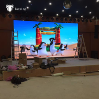 Affichage vidéo LED intérieur P2.5, affichage de menu de café LED, affichage de rythme musical LED
